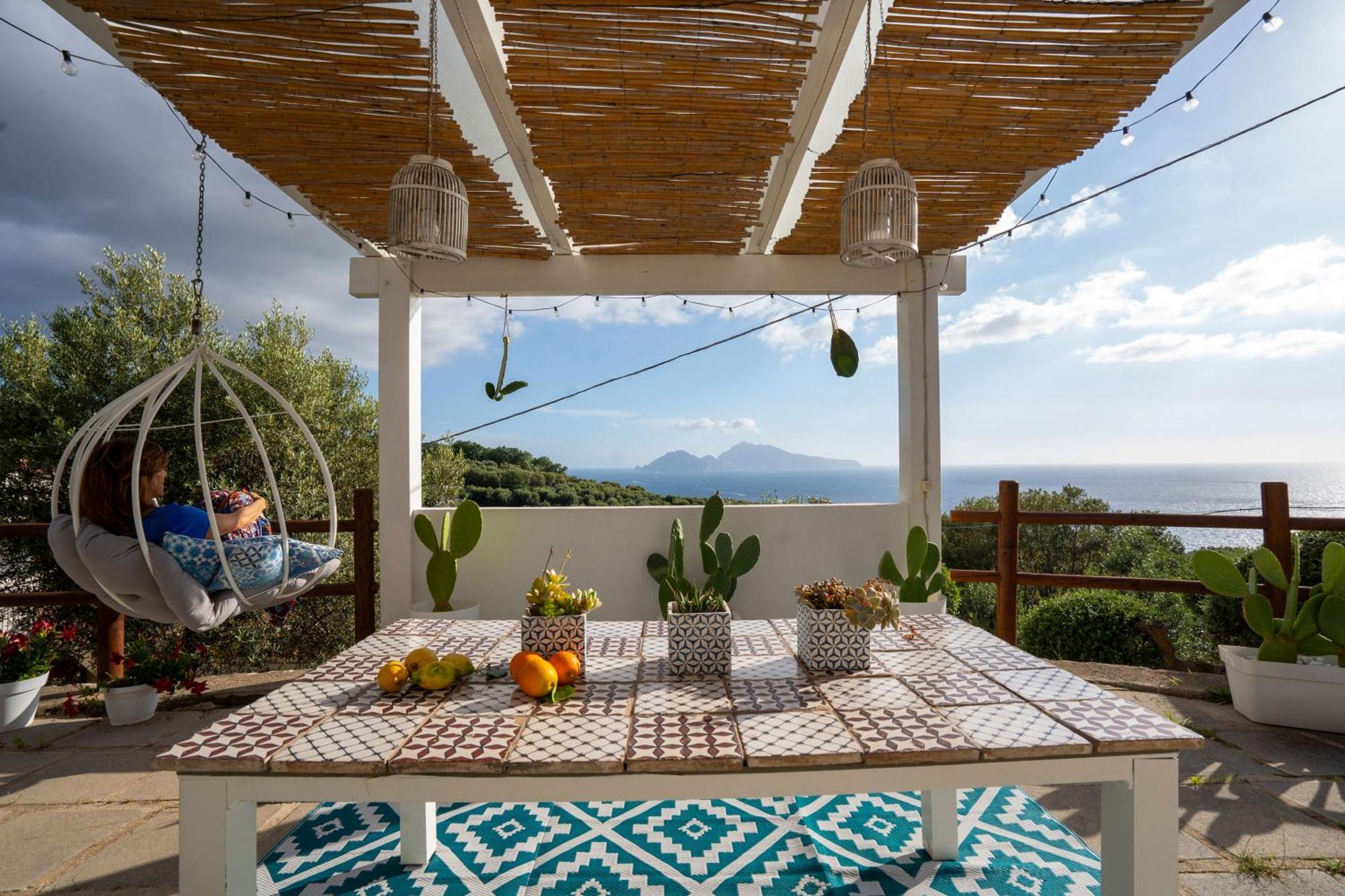 Villa Manu Massa Lubrense Esterno foto