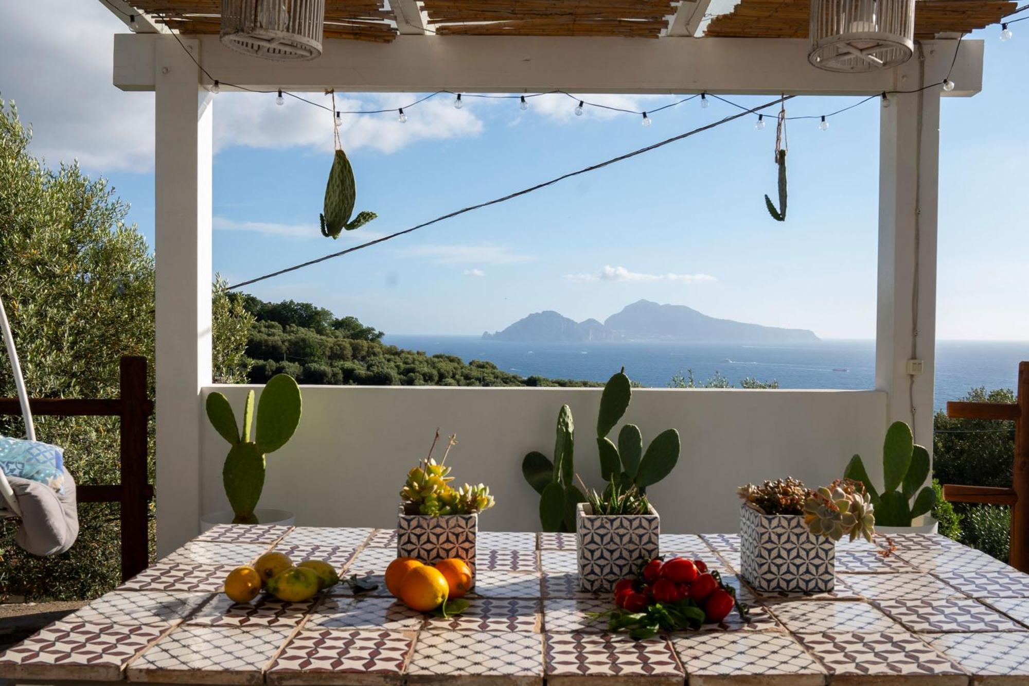 Villa Manu Massa Lubrense Esterno foto