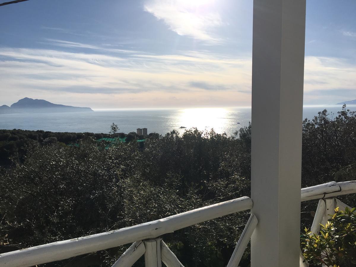 Villa Manu Massa Lubrense Esterno foto
