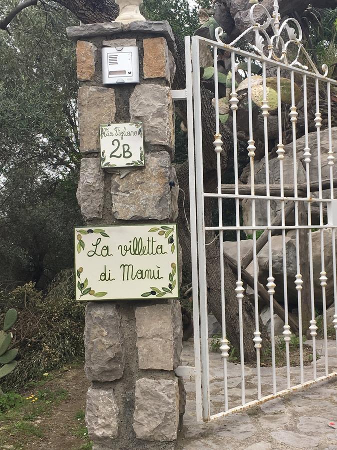 Villa Manu Massa Lubrense Esterno foto